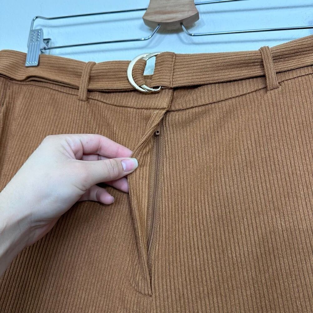 HP 🎉 House of Harlow 1960 x REVOLVE Ribbed Pants in Cognac Size XL - Picture 7 of 11